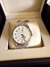 TAG Heuer Carrera Calibre 6 Automatic Silver Dial Date Steel Bracelet Box