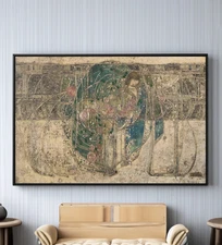 Margaret Macdonald The Sleeping Princess Canvas/Poster Wall Art