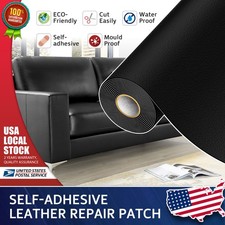 Leather Repair Kit Self-Adhesive Patch Stick on Sofa Clothing Car Seat Couch US