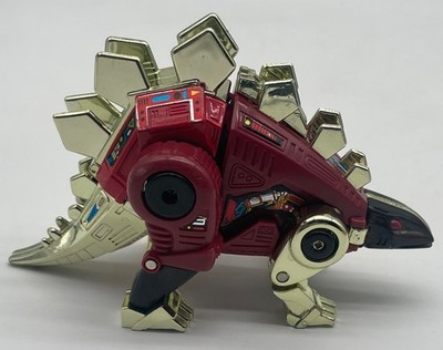 Transformers G2 Snarl Dinobots RED 1992  Hasbro Vintage Action Figure Metal