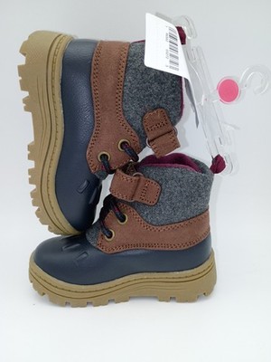 Carter's Toddler Boy's Winter Duck Boots Size US 5M #CF22H08H NAVY BLUE | NEW