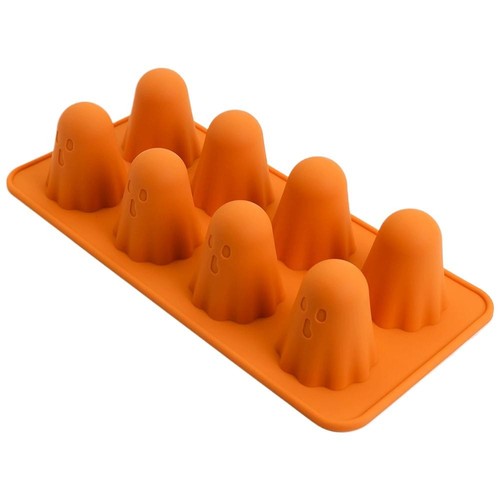 Stampi in silicone fantasma stampo per cioccolato 3D 8/9 cavità stampo carino decorazione fantasma Z3S5 - Foto 11 di 14