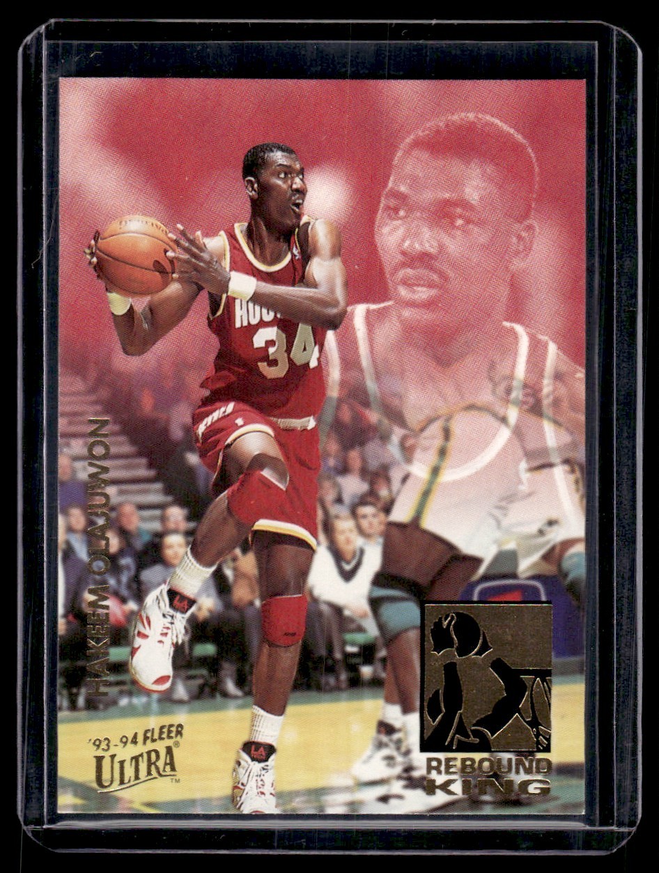 1993-94 Ultra Rebound Kings Hakeem Olajuwon Houston Rockets #8
