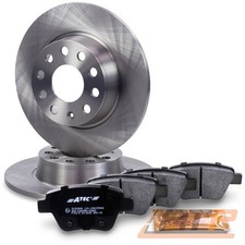 BREMSSCHEIBEN VOLL Ø272 + BREMSBELÄGE HINTEN FÜR SKODA OCTAVIA SUPERB YETI