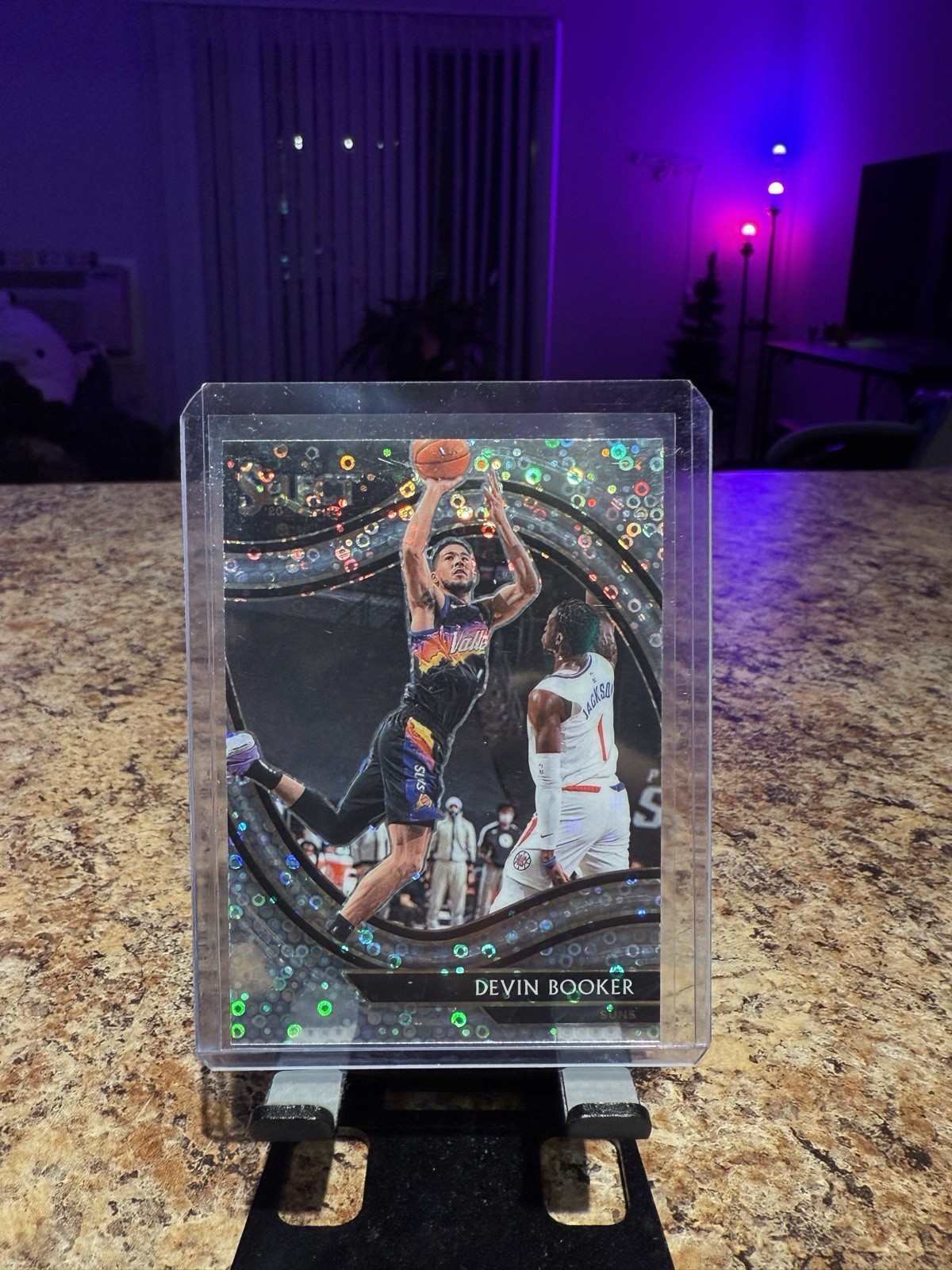 2020-21 Panini Select - Courtside Devin Booker #229 Disco Prizm