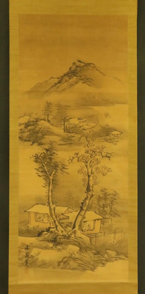 纸张年日本画作、画卷| eBay