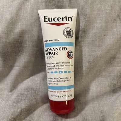 Eucerin Advanced Repair Body Cream, Body Cream for Very Dry Skin, 8 Oz Tube