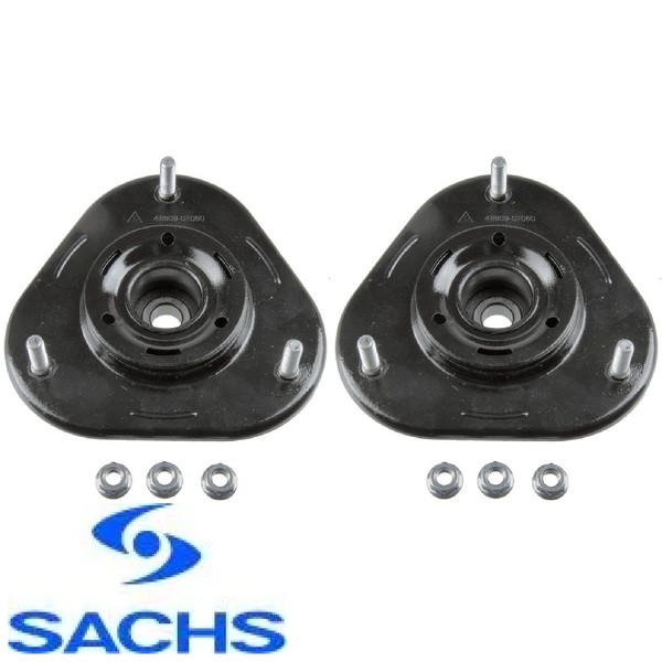 2X FederbeinstüTzlager Sachs 802306 2 Domlager Federbeinlager Vorderachse-image