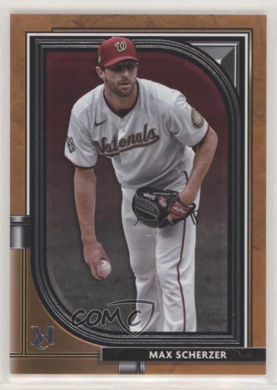 2021 Topps Museum Collection Copper Max Scherzer #72 0m4q