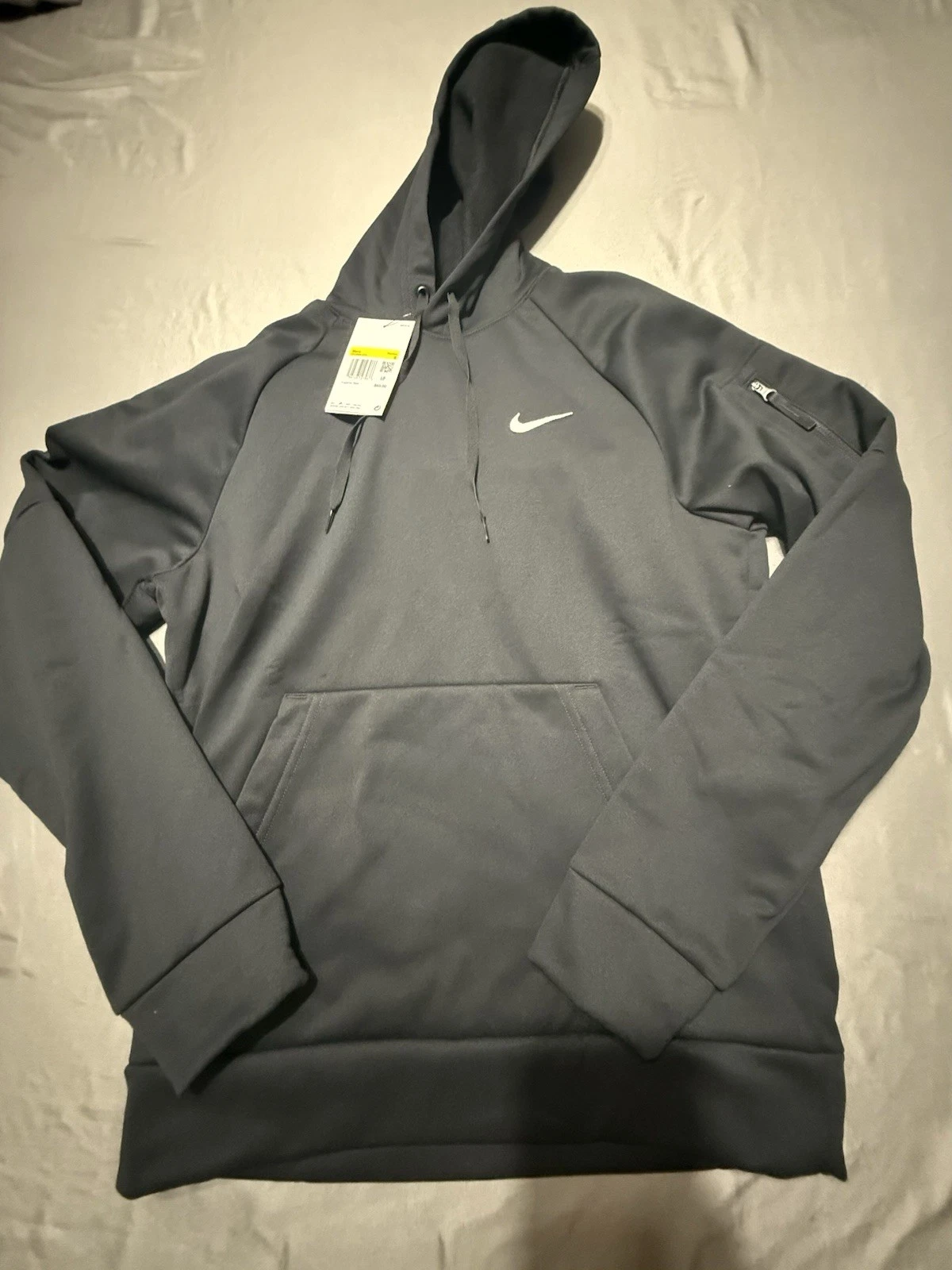 Nike Men's Therma-FIT Pullover Hoodie Black Size Small