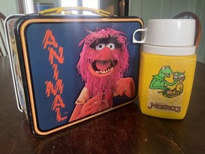 VINTAGE THE MUPPETS LUNCHBOX AND THERMOS