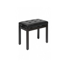 Stagg PB36 RWM SBK Piano Bench Rosewood Matt / Seat Vinyl Black