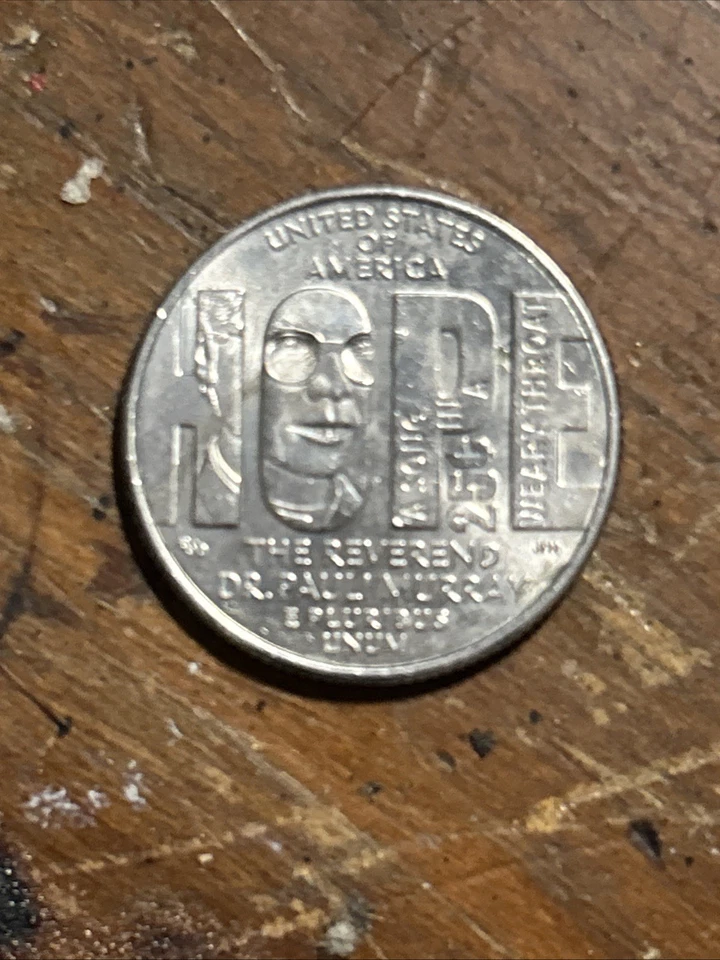 Celia Cruz 2024-P Quarter Error Coin In Cod We Trust See Pictures - Image 2 of 2