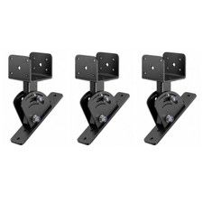 3 St&uuml;ck Pergola-Dacherh&ouml;hungsbalkenhalterung verstellbar Dacherh&ouml;hungshalterung