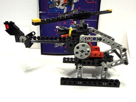 LEGO 1990 Technic Night Chopper Helicopter 8825 100% Complete with manual