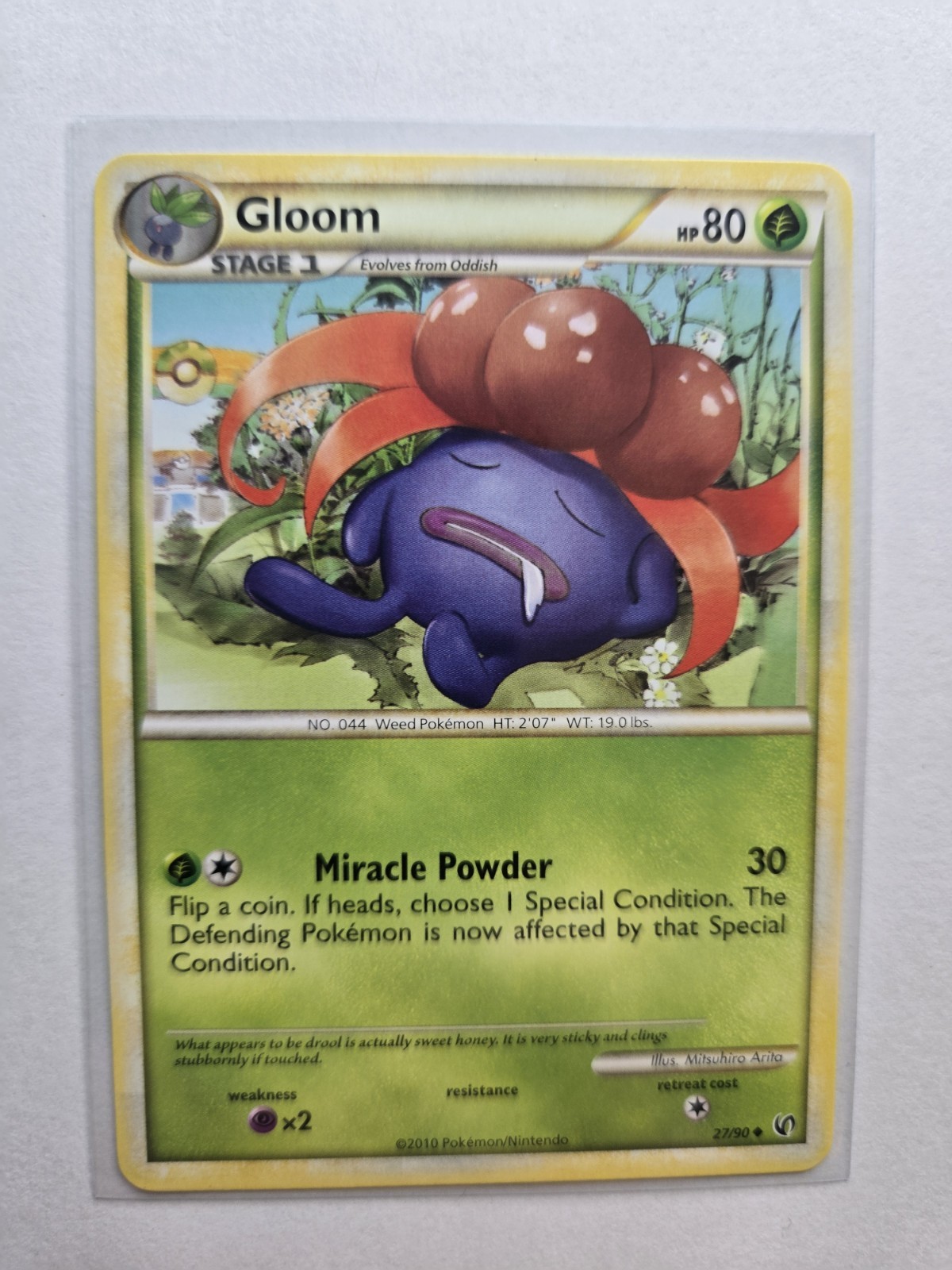 Pokemon Gloom Uncommon Undaunted 27/90 AA56