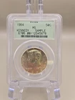 1964D  50c Kennedy Silver Half Dollar PCGS Sample