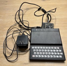 Timex Sinclair 1000 Vintage Computer With Power Supply TV Converter - Untested