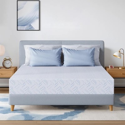 8'' 12'' 14'' Gel Memory Foam Twin Full Queen King Spring Hybrid Mattress in a Box