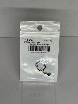 iPhone 6S/ 6S Plus Home Button Replacement Part White Silver