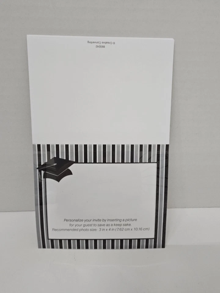 Creative Converting Customizable Photo Invitations For Graduation/Open House - Image 3 of 4