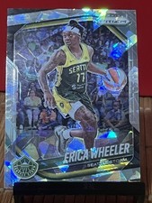 2025 Panini Prizm WNBA Erica Wheeler Cracked Ice Prizm #125 - Seattle Storm