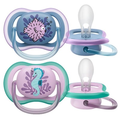 Philips Avent Ultra Air Schnuller, 6-18 m, Mädchen, 2 Stück