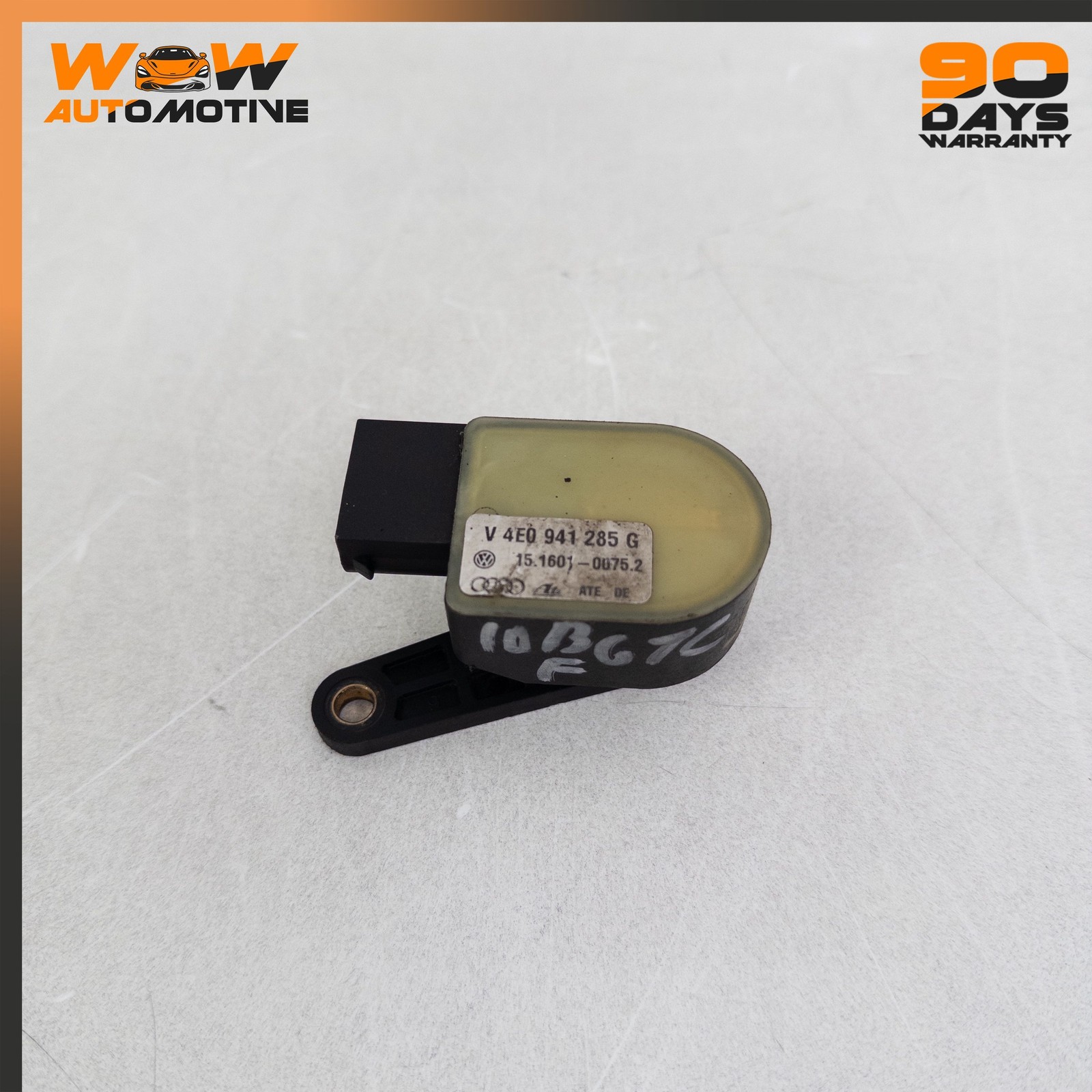 04-13 BENTLEY CONTINENTAL GTC FLYING SPUR SUSPENSION LEVEL SENSOR 4E0941285G OEM