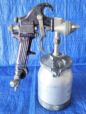 Vintage Binks Model 18 Spray Gun Set With 1 Qt Canister Jug Wdevilbiss Guage Vintage Binks Model 18 Spray Gun Set With 1 Qt Canister Jug Wdevilbiss Guage