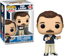 Funko Pop! Television #1570 Ted Lasso Jason Sudeikis Finger Pointing w Protector