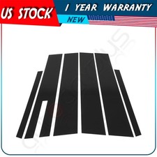 6pc Set Door Trim Black Pillar Posts For 10-15 Ford Taurus Keyless Cover Kit 6pc Set Door Trim Black Pillar Posts For 10-15 Ford Taurus Keyless Cover Kit