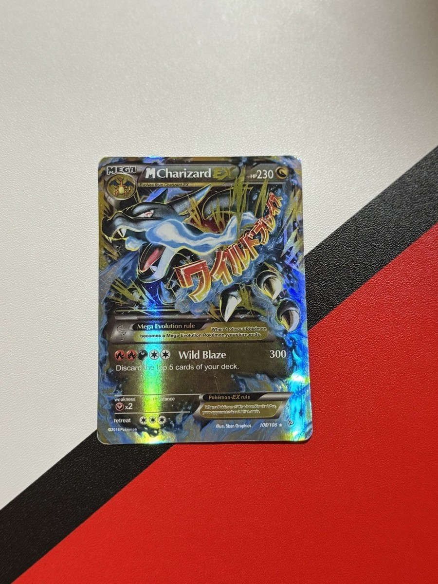 M Charizard EX (X) (Secret) 108/106 Flashfire Holo | eBay