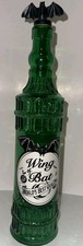 Wing of Bat Gothic Potion Bottle Green Glass ...