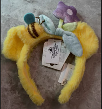 Authentic Disney 2024 winnie the pooh minnie mouse ear headband SH disneyland