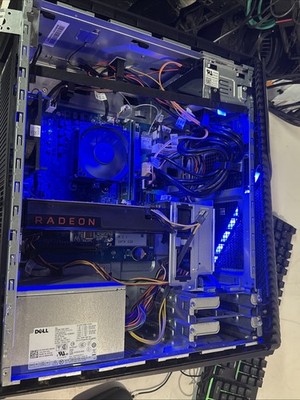 8 Core Dell Inspiron 5675 Gaming Pc Desktop Ryzen 7 1700 8gb Ram