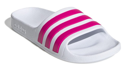 ADIDAS Adilette Aqua Kids / Badelatschen / Adilette / Weiß-Pink / EF1748 / Q1