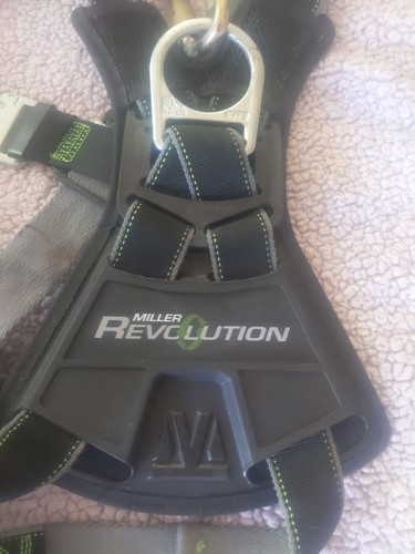 Miller Revolution Harness Quick Connect Buckles L/XL w/ Fall Limiter - Picture 2 of 12