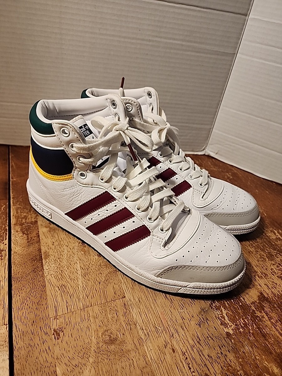 Adidas hiTop sneakers mens size 8.5 EUC- worn only once adidas | Shoes | Adidas Hitop Sneakers Mens Size 85 Euc Worn  main image 4