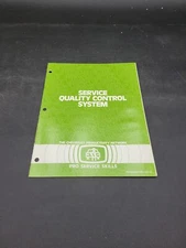 CHEVROLET PRO TECH SERVICE QUALITY CONTROL SYSTEM GUIDE MANUAL PROGRAM 