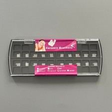 Dental Orthodontic Ceramic Brackets Braces Mini Roth/MBT 022/018 Slot 345