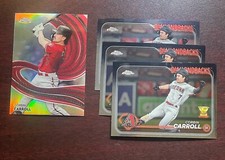 2024 Topps Chrome Corbin Carroll #S-9 Strokes Insert Diamondbacks (All Ship)
