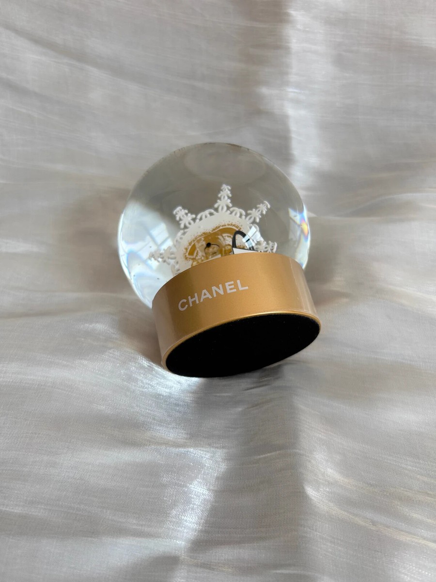 Chanel 2024 VIP Gift Crystal Ball Snow Globe New Limited Chanel 2024 VIP Gift Crystal Ball Snow Globe New Limited
