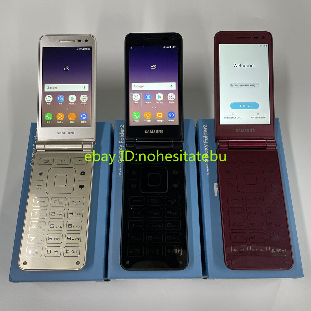 Samsung Galaxy Folder2 SM-G1650 Dual SIM 16GB Unlocked SmartPhone
