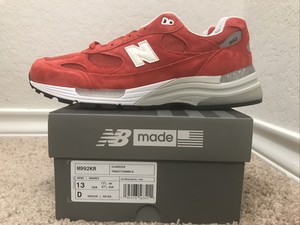 New Balance x Kith Ronnie Fieg Kith KITHMAS 992 Team Red US Men's 13 M992KR  | eBay