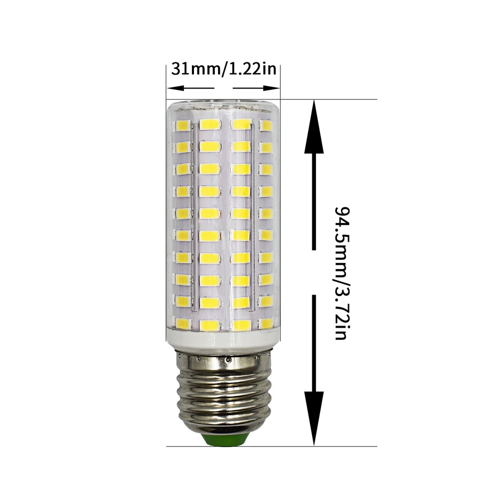 1pcs E27/E26 LED Corn Bulb 11W 110-5730 SMD Light 100-265V Equivalent 120W #H - Image 4 of 4