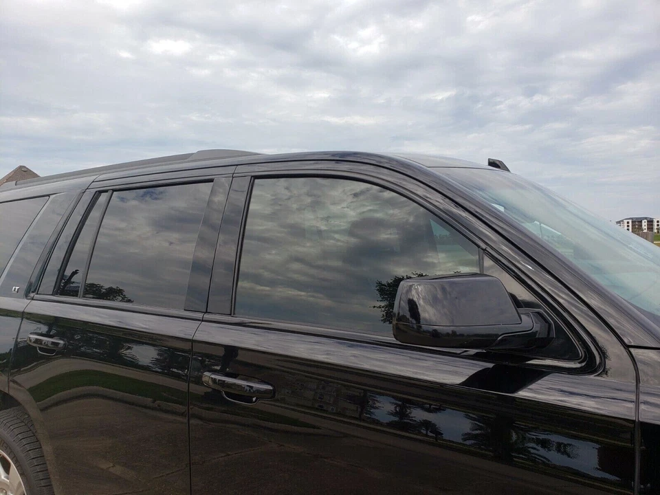 Chrome Delete Blackout Overlay for 2015-20 Cadillac Escalade Window Trim  - Image 2 of 2