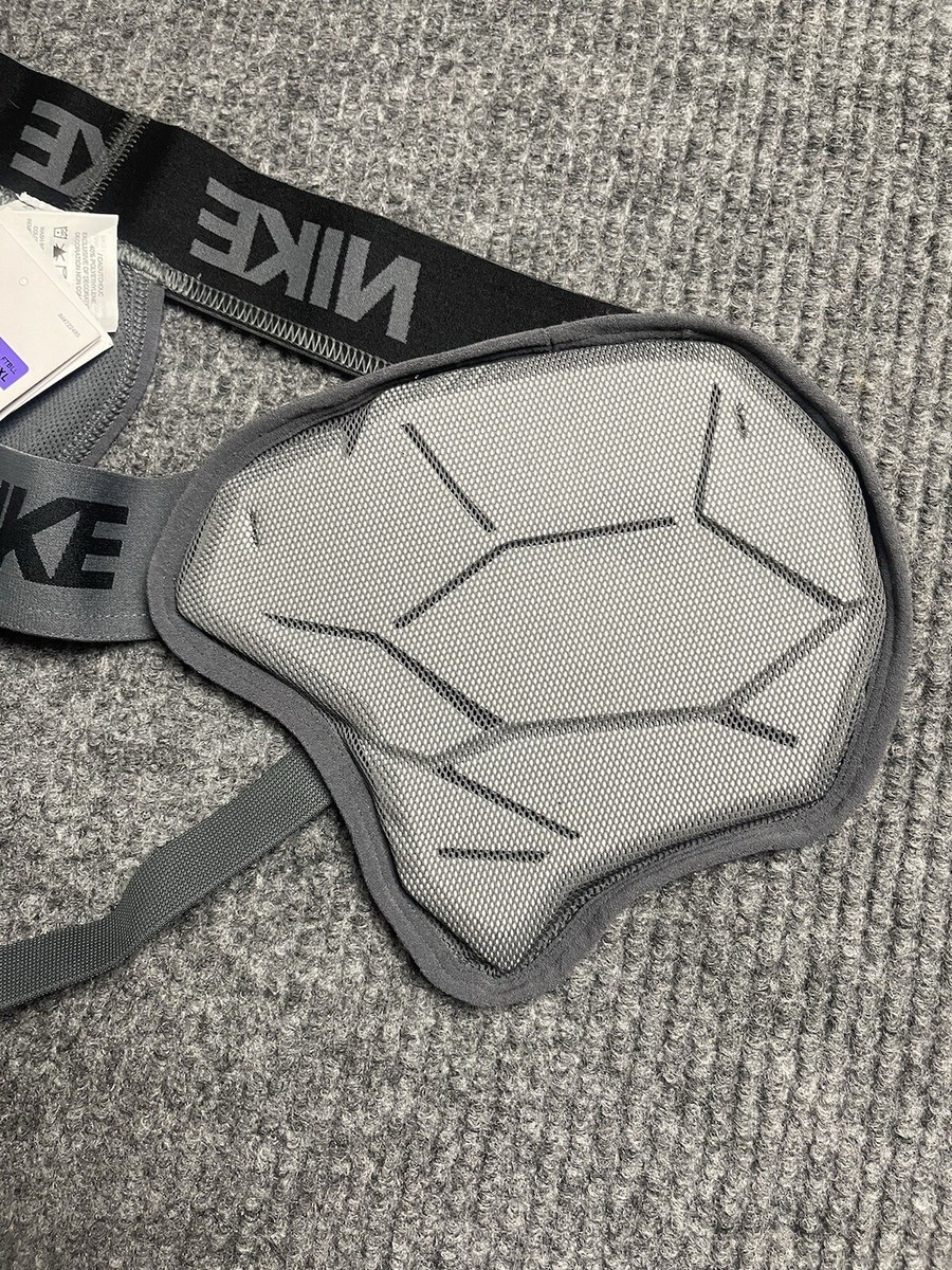 Nike Pro Hyperstrong Padded Football Men 3XL Jock Strap Gray