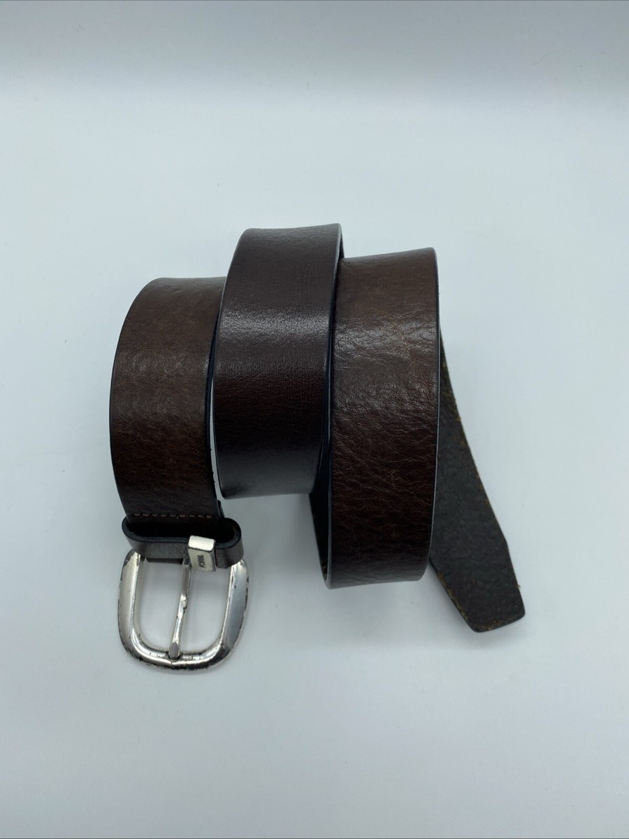 Fossil Brown Genuine Leather Belt Men's Size L 32 BT2191200 | eBay
