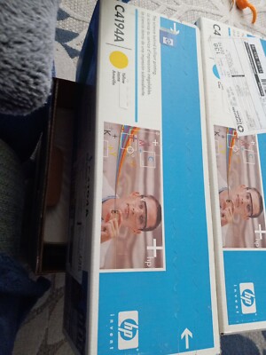 NEW HP COLOR LASERJET PRINT CARTRIDGE C4192A, C4193A, C4194A