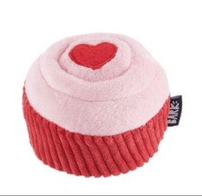 New Bark Box Super Chewer " Stud Muffin " Dog Toy Heart Love Spring Medium Size